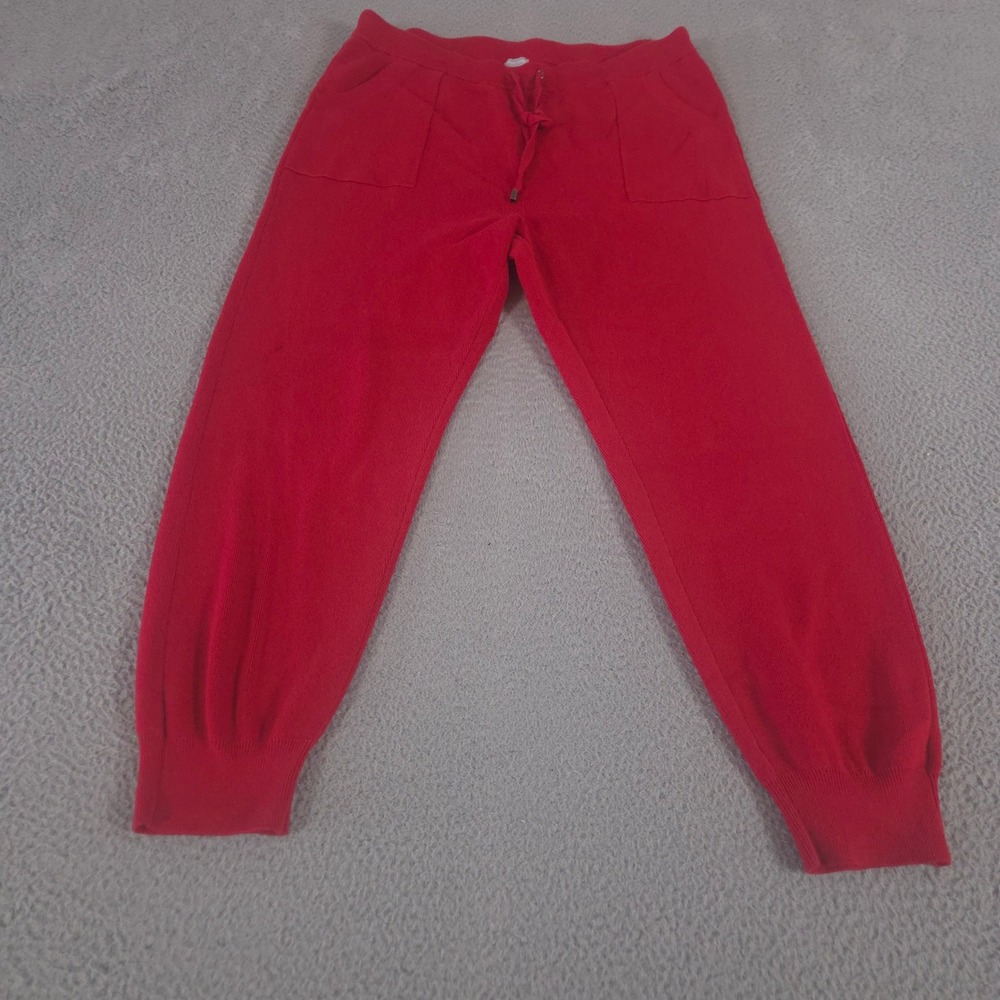 Chico's Zenergy Sweatpants Womens 2R US LR Jogger Cotton Cashmere Blend Pockets